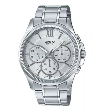 Casio MTP 1275 7A Gray Men's Watch - Stylish Analog Quartz Watch for Business, Casual & Everyday Wear