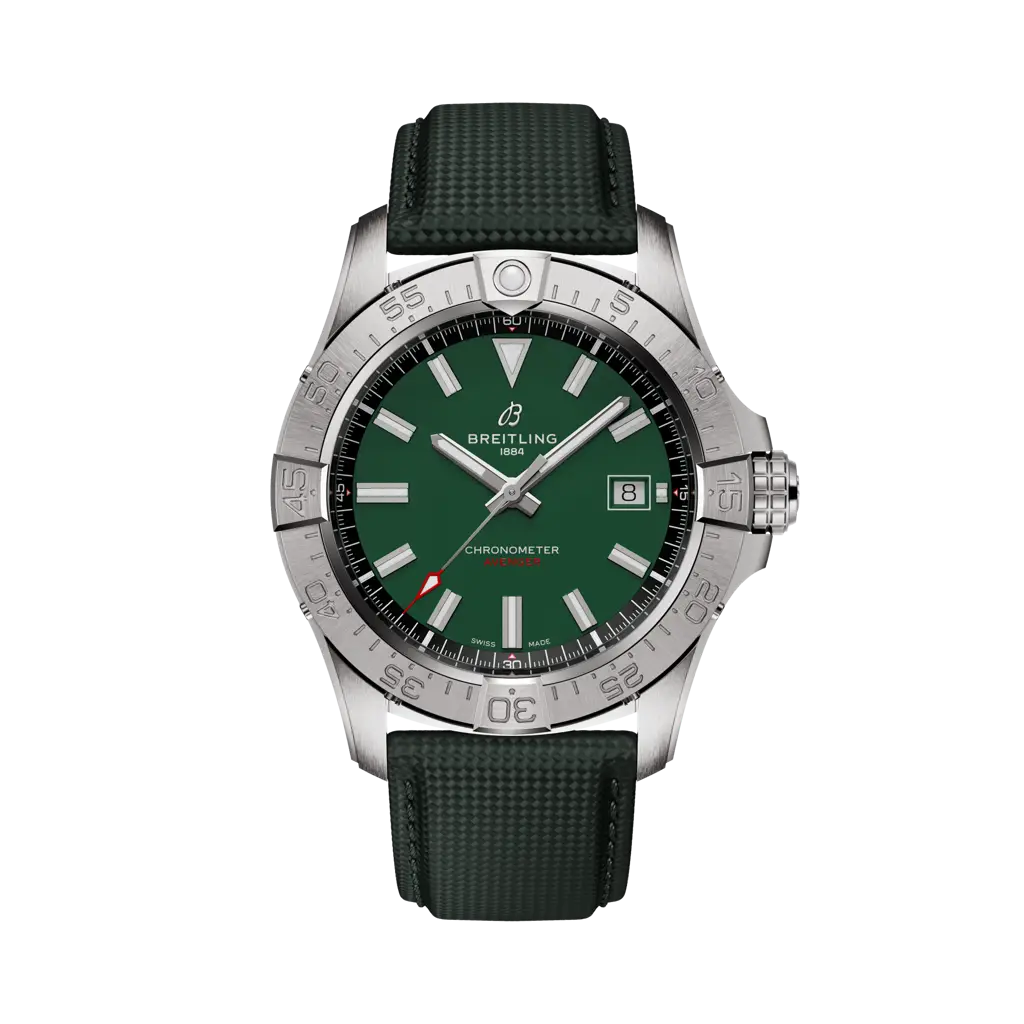 Breitling Avenger Automatic 42mm Men's Watch A17328101L1X1 - Luxury Stainless Steel Chronograph for Diving, Aviation & Everyday Wear