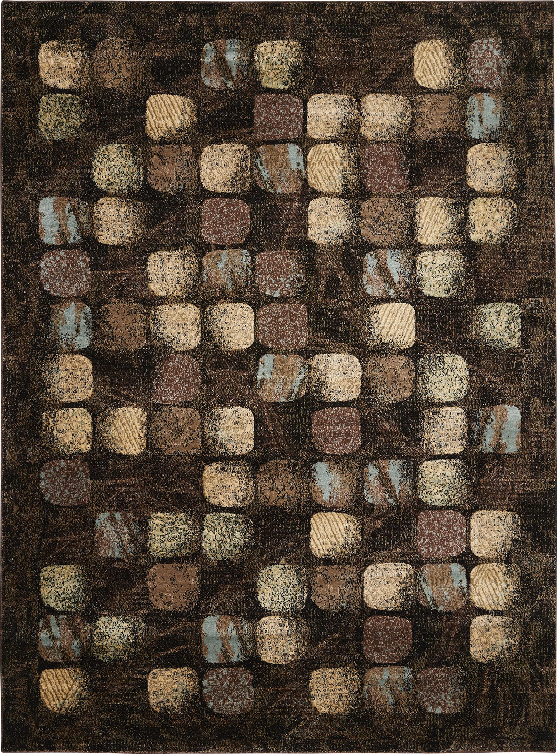 Nourison Modesto Eclectic Charcoal 7'10