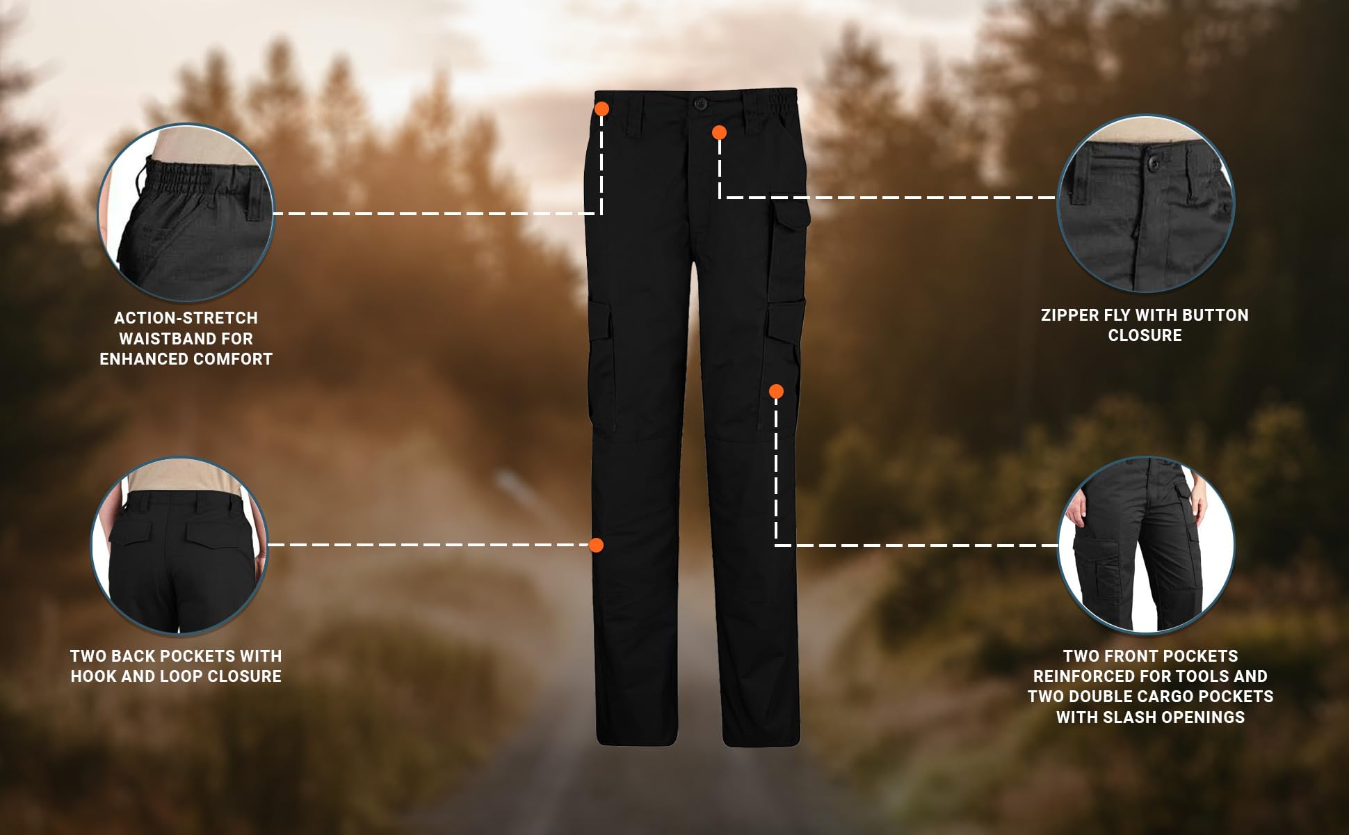 Propper Women's Tactical Pants - Durable & Comfortable Uniform Pants for Law Enforcement, Military & Outdoor Activities | Perfect for Work, Hiking & Tactical Training