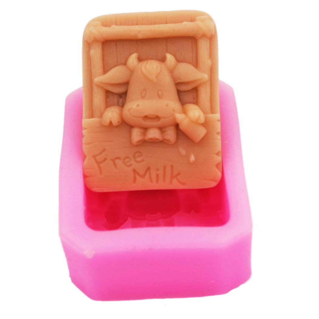 Premium Silicone Soap Molds for DIY Handmade Soap Making - Free Milk 50049 Craft Art Design - Perfect for Home Crafting, Gift Making, and Bath & Body Projects