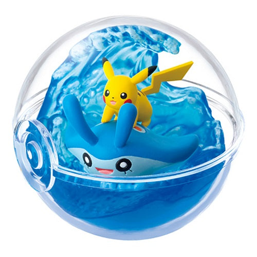 Pokemon Seasons Terrarium 2.5 Inch Re-ment Collectible Toy Figure - Perfect for Anime Fans, Home Decor & Gift Giving