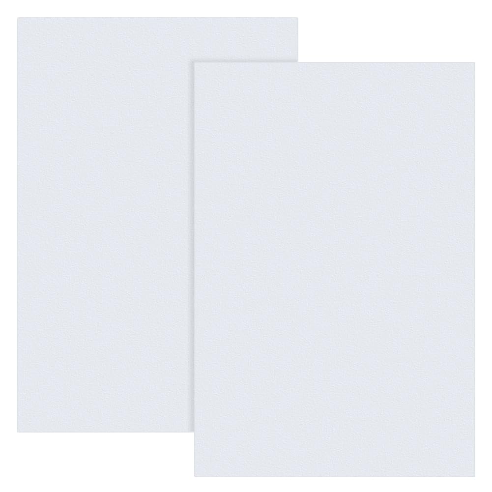 OLYCRAFT 2-Pack White ABS Plastic Sheets 11.8x7.9 Inches, 2mm Thick - Durable Hard Plastic Plates for Architectural Models, Sand Tables & DIY Building Projects - Perfect for Crafting, Prototyping and School Projects