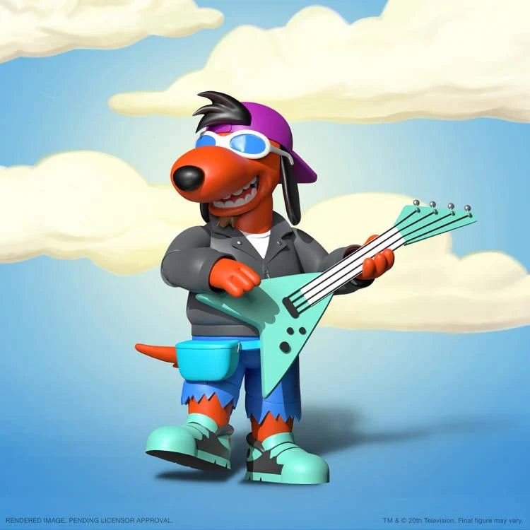 The Simpsons ULTIMATES! Poochie Action Figure - Collectible TV Show Character Toy for Fans & Display