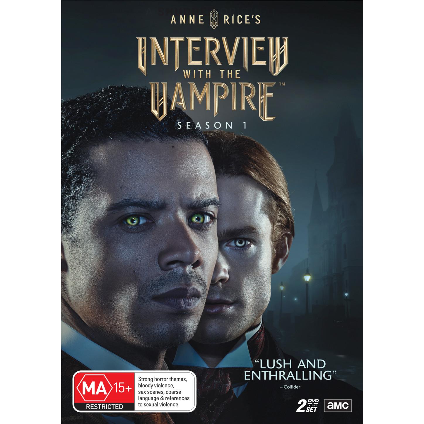 Anne Rice's Interview With The Vampire Season 1 - Complete DVD Box Set | Gothic Horror TV Series | Perfect for Vampire Fans & Halloween Movie Nights