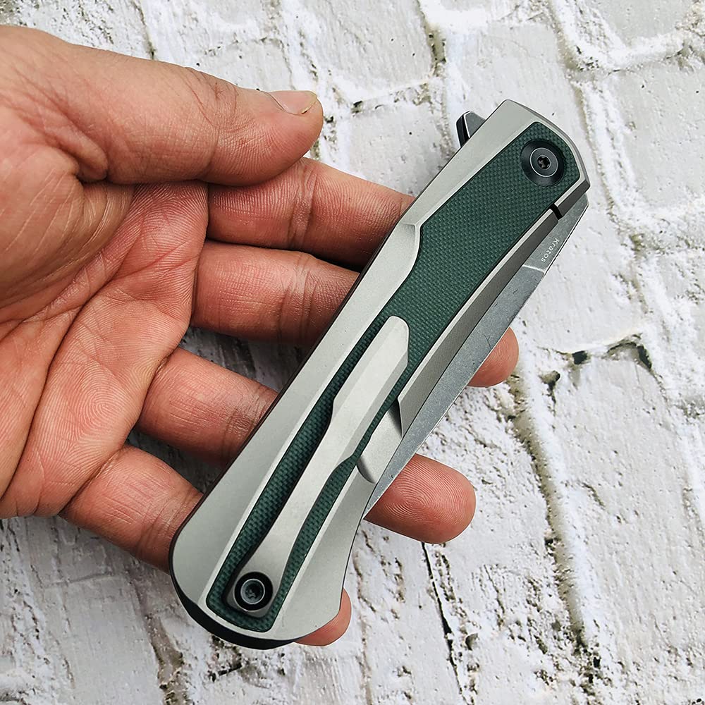 Kansept K1024A2 Kratos Flipper Folding Knife - 8.69