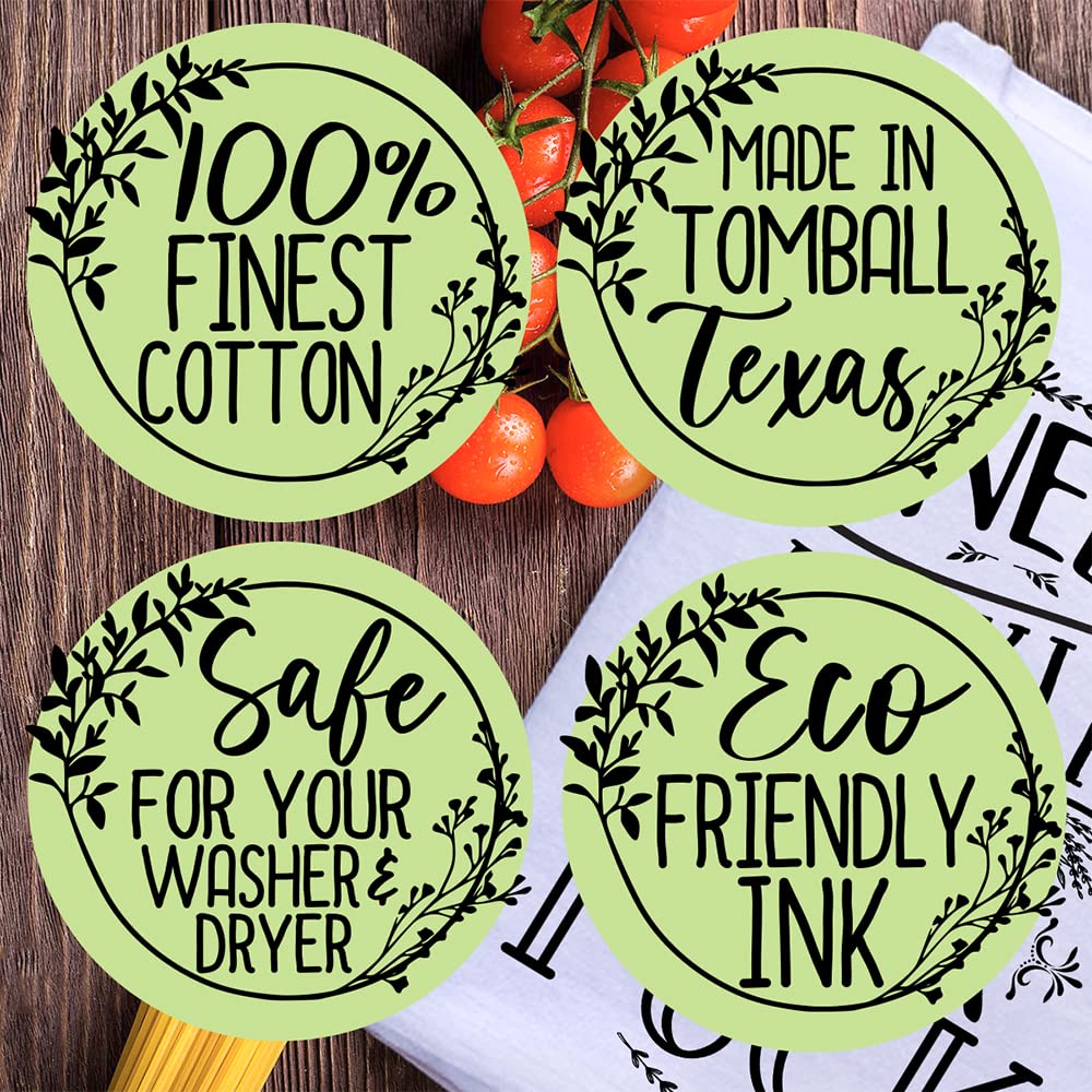 Funny Kitchen Towels with Sayings - Decorative Dish Towels for Housewarming Gifts, Cute Multi-Use Kitchen Towels - Perfect Funny Gifts for Women - Great for Cooking, Cleaning & Home Decor