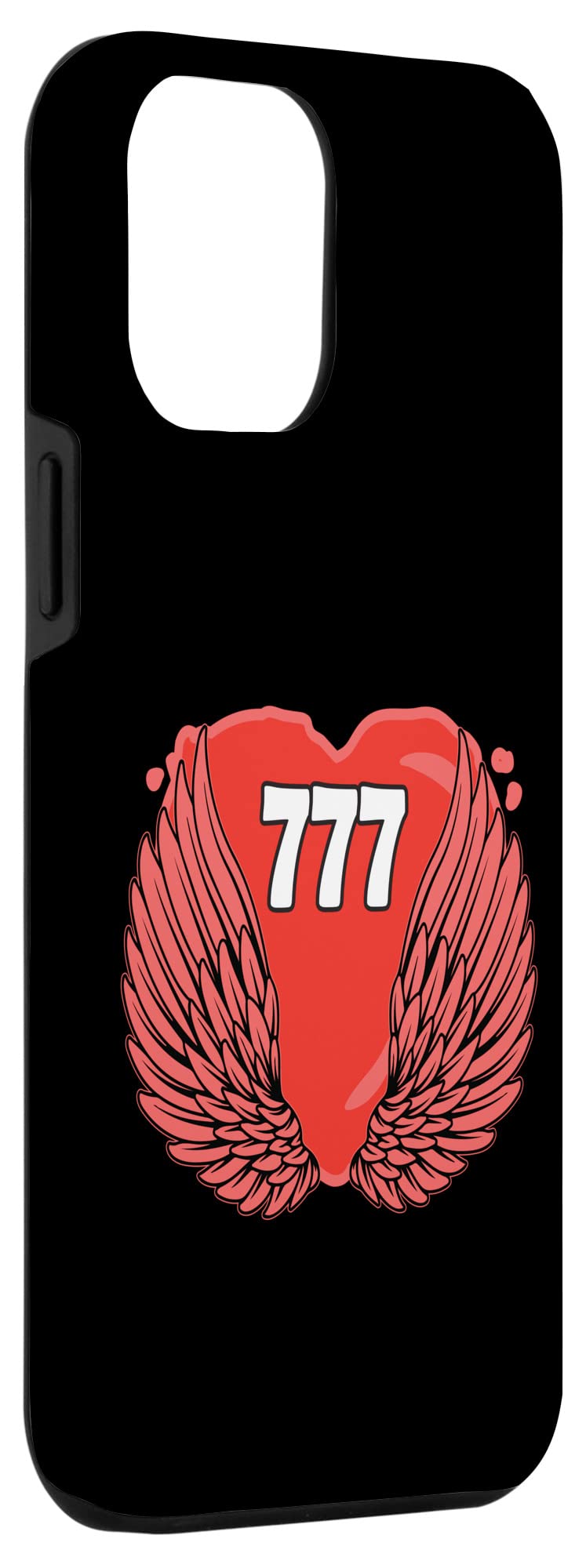 iPhone 12 Pro Max Case with Angel Number 777 & Sacred Geometry Design - Spiritual Awakening & Healing Phone Cover for Meditation, Yoga & Positive Energy