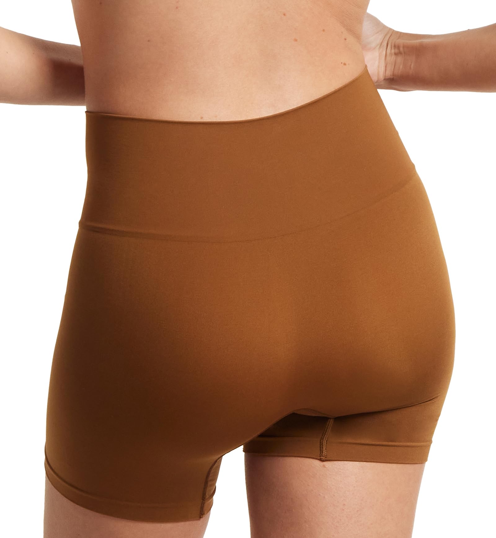 Hanky Panky Women's High-Rise Bike Shorts - Comfortable Boxer Shorts for Yoga, Workout & Lounge Wear