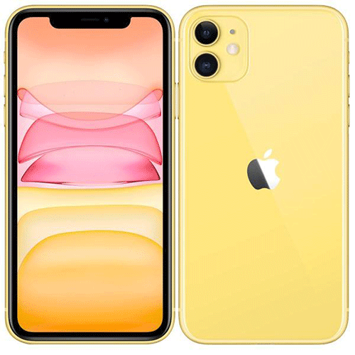 Refurbished iPhone 11 64GB Unlocked Smartphone - Yellow (Face ID Not Working) | Eco-Friendly Deal | Perfect for Budget-Conscious Users & Secondary Devices