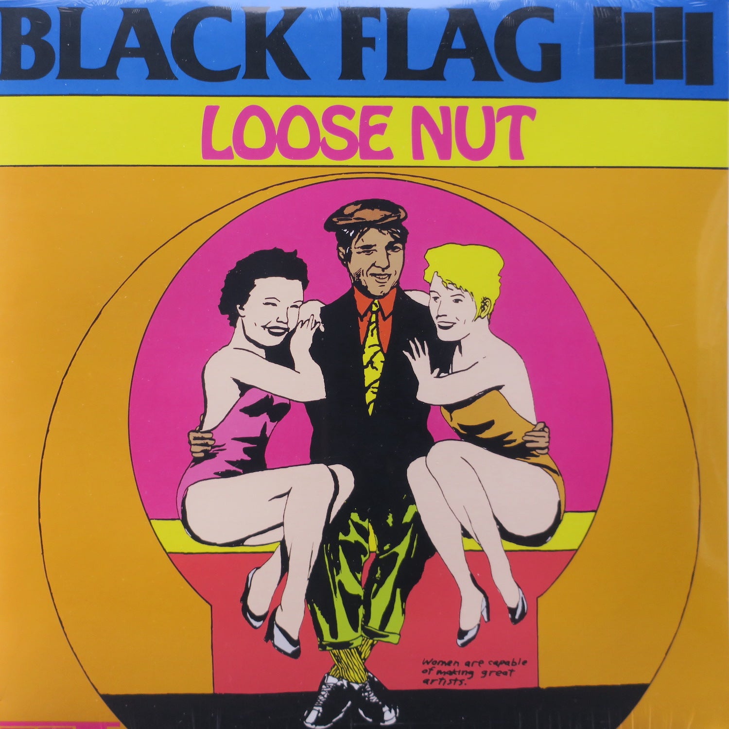 BLACK FLAG 'Loose Nut' Vinyl LP Record - SST 1985 Hardcore Punk Music Album - Perfect for Punk Collectors & Vinyl Enthusiasts