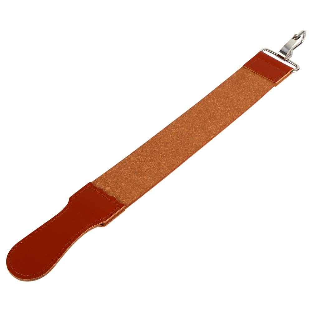 Premium Double-Sided Leather Shaving Strop for Straight Razors & Knives - Professional Barber Sharpening Belt for Razor & Folding Knife Maintenance - Perfect for Home Barbering, Grooming Kits & Knife Sharpening Stations