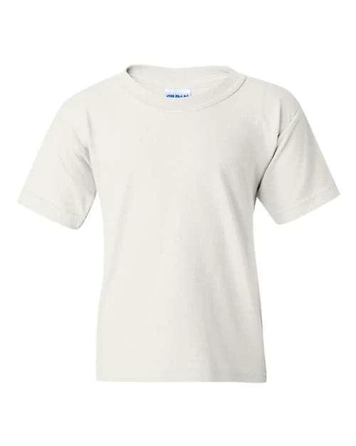 Gildan Heavy Cotton™ Youth T-Shirt 5000B - Soft & Durable Short Sleeve Tee for Kids - Perfect for School, Sports & Everyday Wear