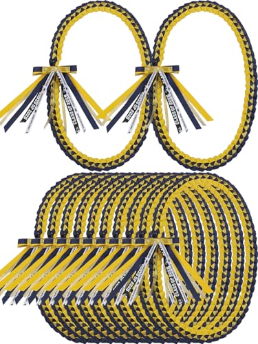 navy blue and yellow