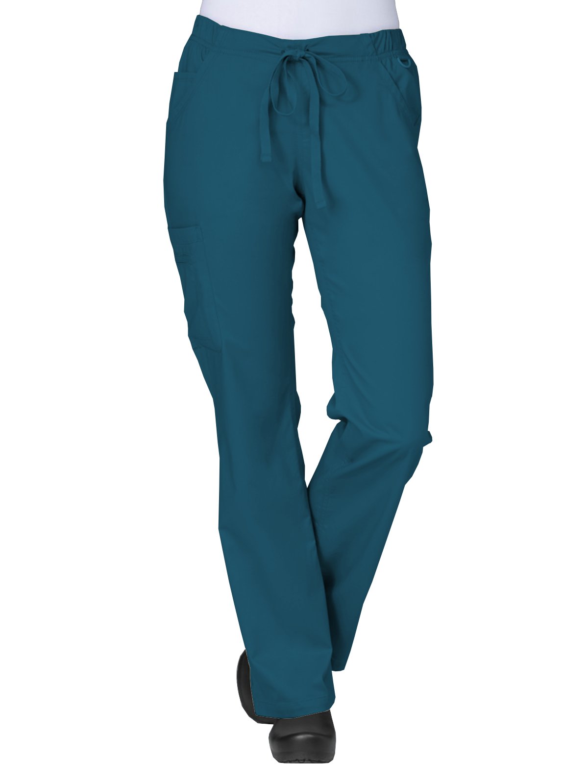 **Maevn Women's Straight Leg Cargo Pants - Comfortable & Stylish Work Pants for Nurses, Scrubs, Outdoor & Casual Wear**