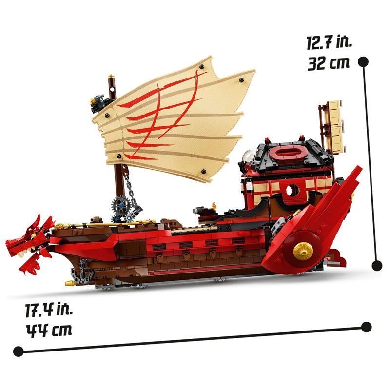 1781PCS 4566 Destiny's Bounty Building Blocks Set - Creative Construction Toy for Kids & Adults - Perfect for Birthday Gifts, Home Decoration & Collectible Display