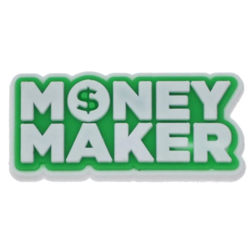Trendy 1-Piece Money Shoe Charms for Crocs - Fun Jibbitz Accessories for Women & Men - Perfect for Clogs, Sandals & Party Favors - Great for Casual Wear, Beach Outings & Gift Giving