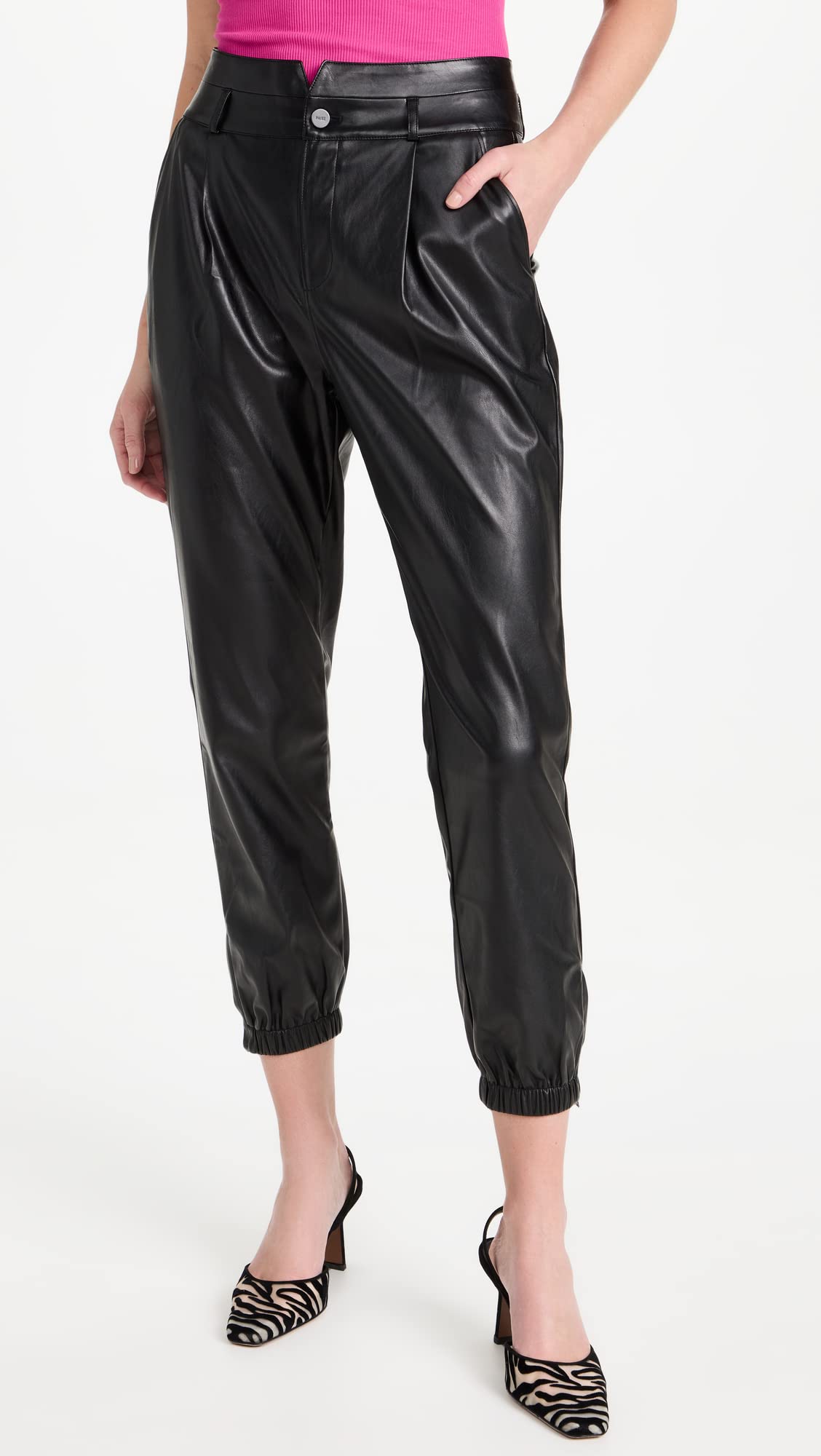 PAIGE Women's Mayslie Joggers - Soft High Waisted Lounge Pants for Yoga, Travel & Casual Wear | Comfortable Stretchy Sweatpants for Women