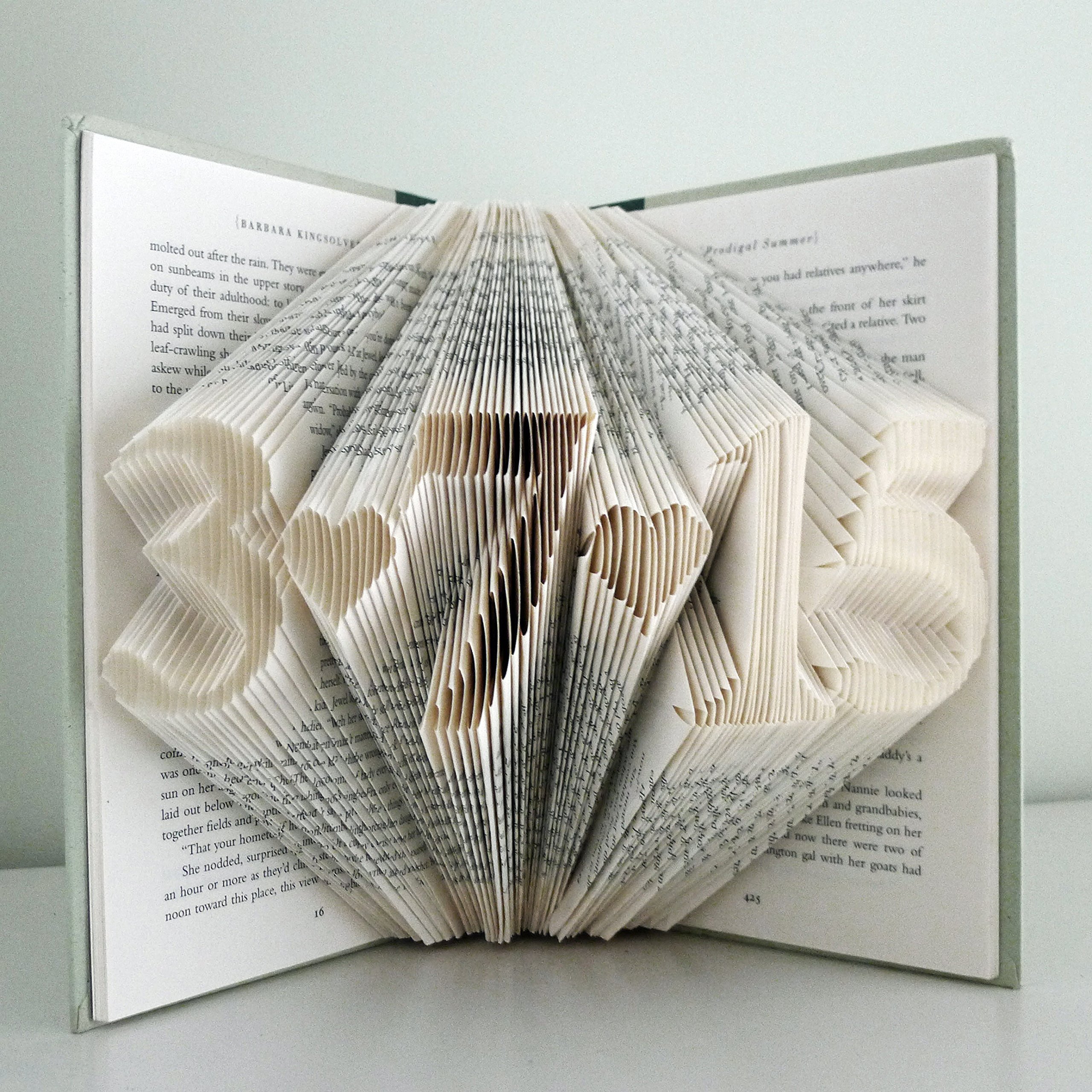 Personalized Folded Book Wedding Date Anniversary Gift - Custom First Year Paper Gift for Husband, Wife, Couples - Unique Save the Date Keepsake - Perfect for Anniversaries, Birthdays & Baby Showers - Romantic Home Decor & Special Occasion Present