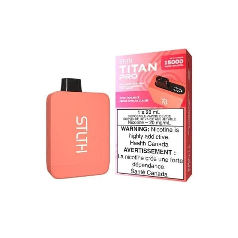 STLTH Titan PRO 15K Disposable Vape - 15000 Puffs, 5 Pack - Long-Lasting & Portable Vape Pen for Smooth Flavor - Perfect for Travel, Work & Social Outings