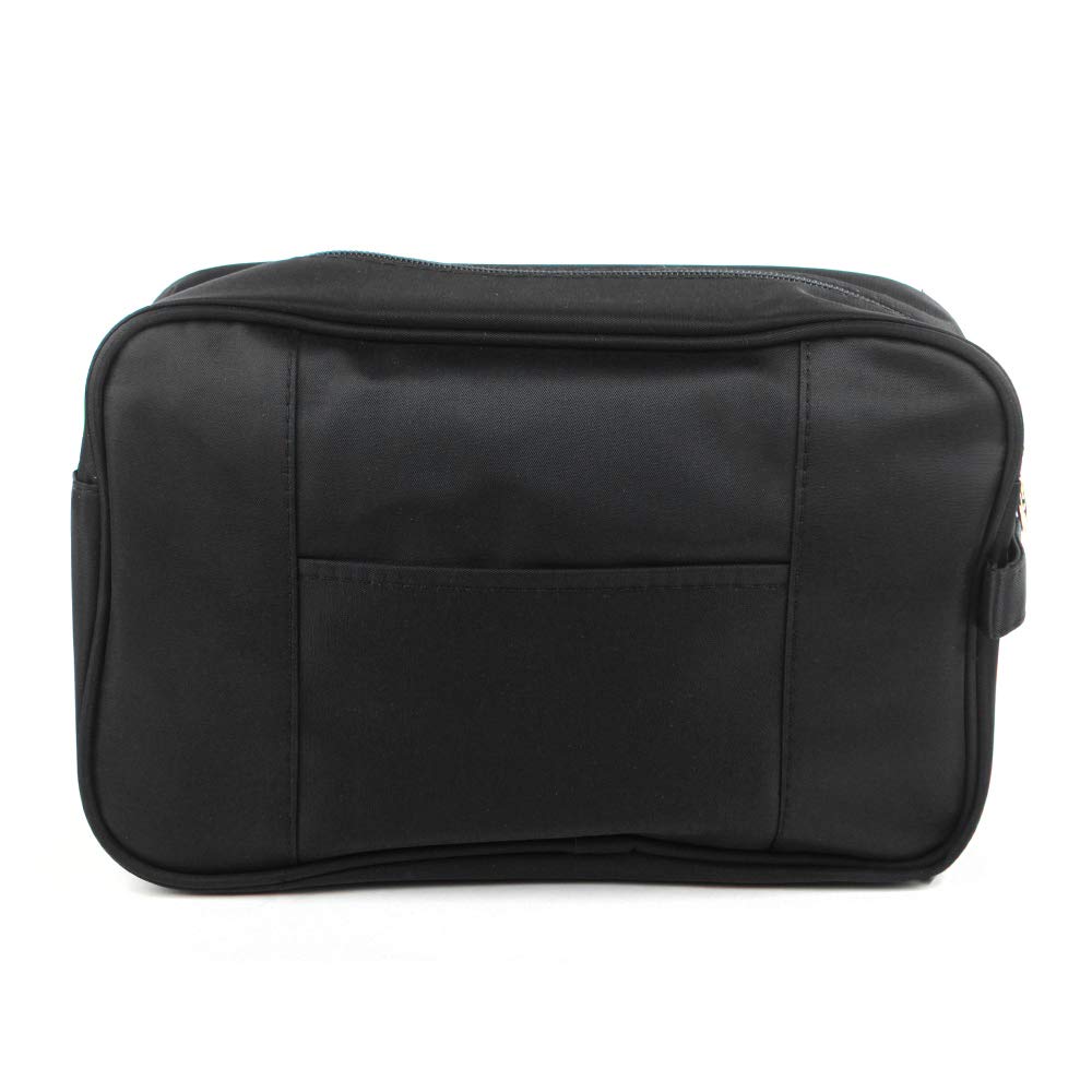 Men's Travel Kit Bag - Waterproof Toiletry Organizer for Men (Black) - Perfect for Gym, Business Trips & Weekend Getaways