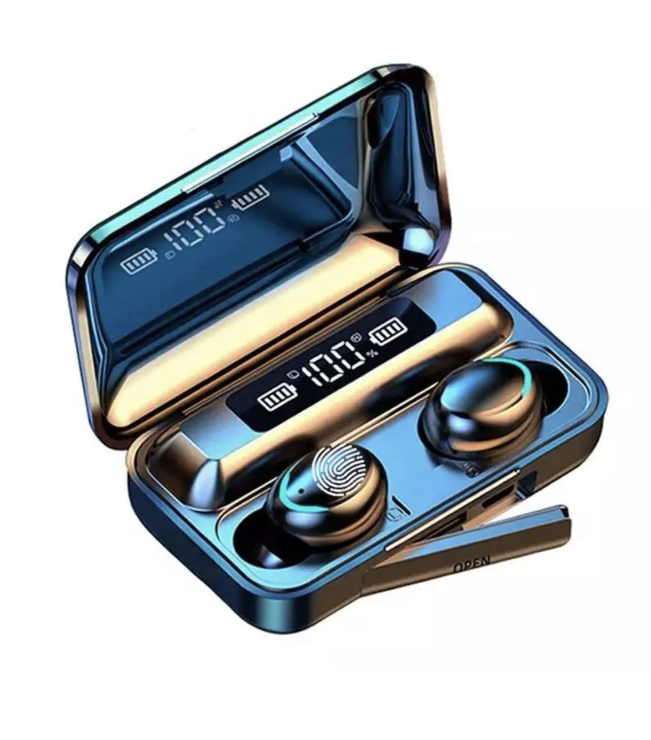 F9-5C Wireless Earbuds with 9D HiFi Stereo Sound, IPX7 Waterproof, LED Display & Bluetooth 5.0 - Perfect for Gaming, Workouts, and Commuting
