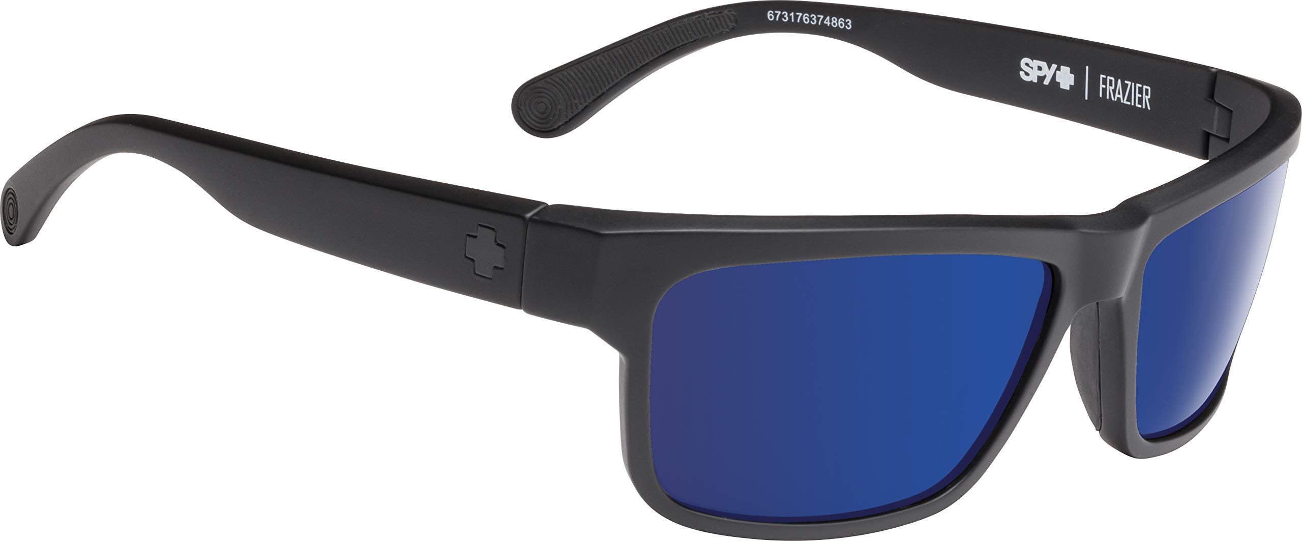 Spy Optic Frazier Wrap Polarized Sunglasses for Men & Women - UV Protection, Lightweight & Comfortable - Perfect for Driving, Cycling, and Outdoor Sports