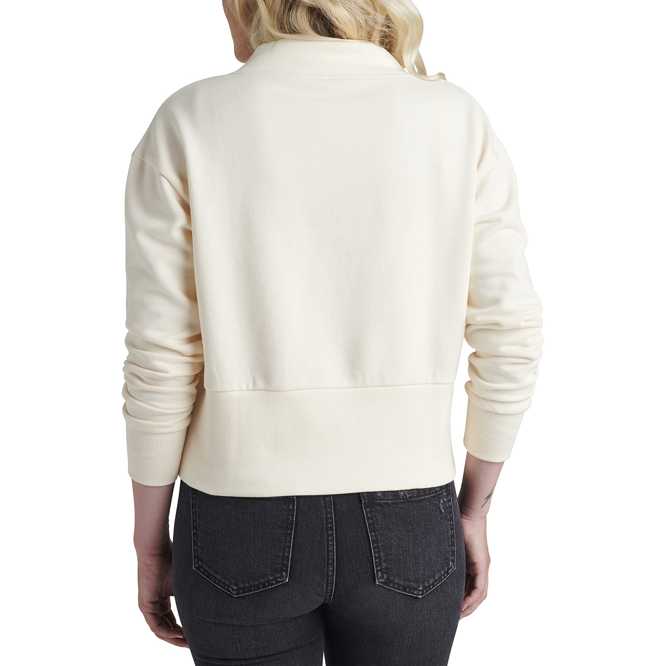 JAG Women's Cross-Front Sweatshirt - Comfortable Pullover Hoodie for Casual Wear, Lounge & Street Style Fashion