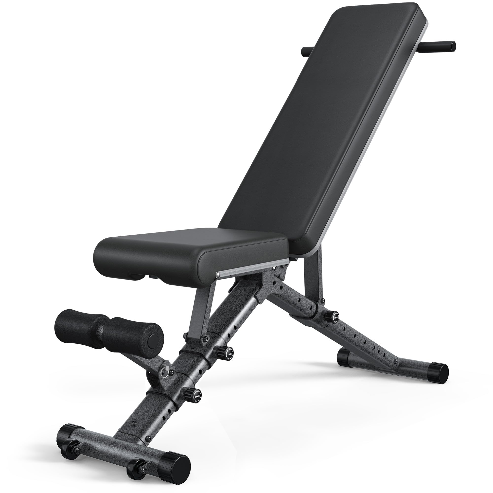BARWING 90° Adjustable Weight Bench - 1000 LB Heavy Duty Incline Decline Workout Bench for Home Gym, Foldable Training Lifting Bench with Ultra Short Gap (2024 New Version) - Perfect for Strength Training, Bodybuilding & Home Fitness Workouts