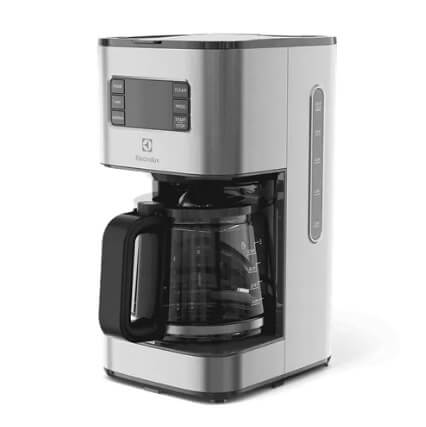 Electrolux E5CM1 80ST 1.25L UltimateTaste 500 Drip Coffee Maker - Fast Brewing, Programmable Timer, Perfect for Home & Office Use