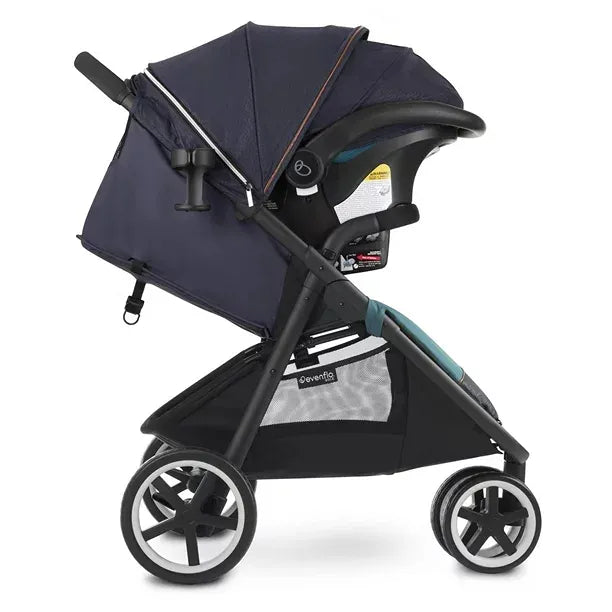 Gold Verge3 Stroller - Premium Baby Stroller with Sapphire Blue Design | Lightweight, Compact & Foldable for Travel, Shopping & Outdoor Walks