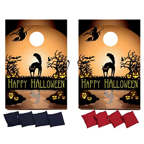 Halloween Cat Cornhole
