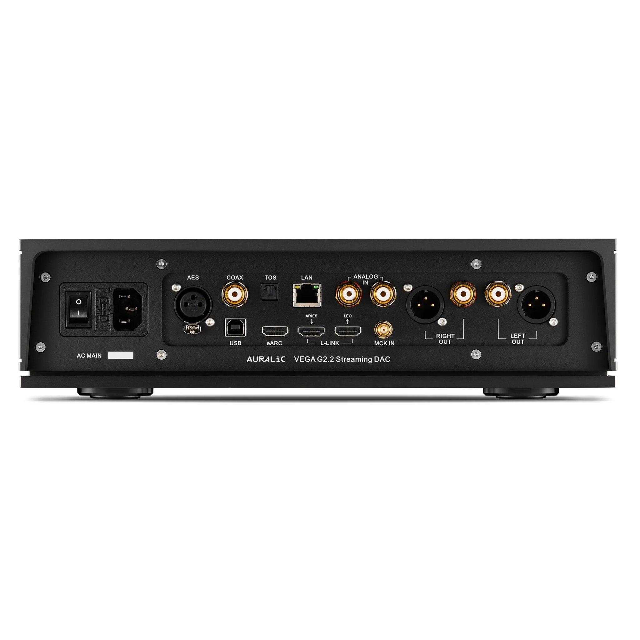 AURALiC VEGA G2.2 High-End Streaming DAC - Audiophile Digital-to-Analog Converter for Home Audio System | Perfect for Music Streaming, Hi-Fi Listening & Home Theater Setup