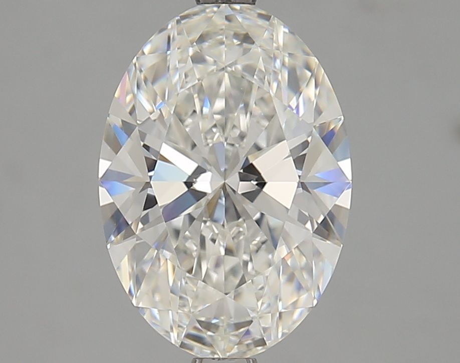 3.02 Carat Oval Lab-Created Diamond - F Color VVS2 Clarity for Engagement Rings & Fine Jewelry