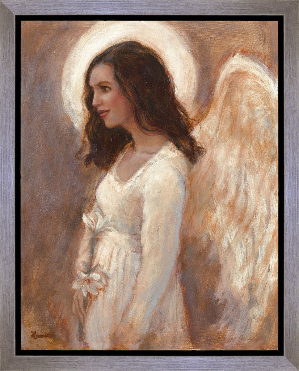 Angel of the Resurrection Gallery Wrap Canvas Art - Religious Wall Decor for Home, Church & Office - Perfect for Easter Decorations & Spiritual Spaces