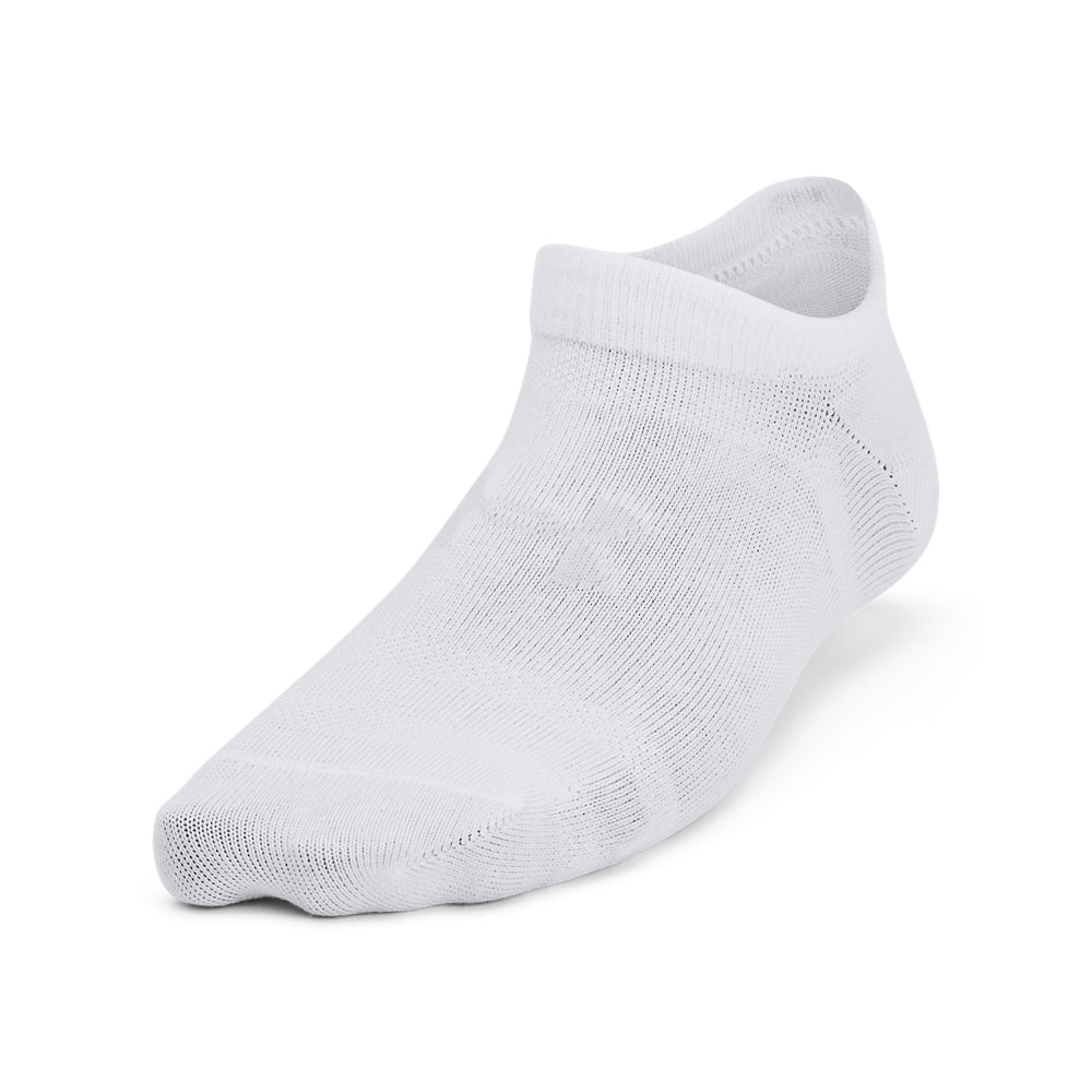 Under Armour Youth Essentials 6-Pack No-Show Socks for Boys & Girls - Breathable Athletic Socks for School, Sports & Everyday Wear