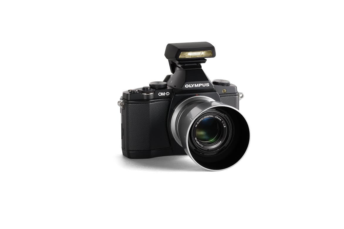 Olympus OM-D E-M5 Mirrorless Digital Camera with 45mm f/1.8 Lens - Premium Bundle Kit for Travel, Street & Portrait Photography