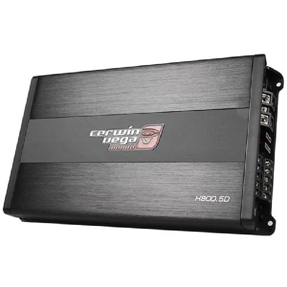 Cerwin Vega H800.5D HED Series 5-Channel Full Range Class D Digital Car Amplifier - Powerful Audio for Cars, Trucks & SUVs