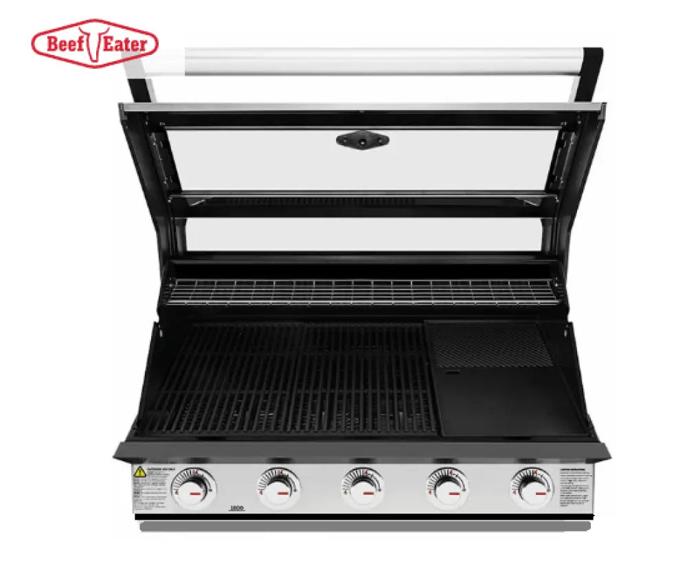Beef Eater BBG1650SA 1600 Series 5-Burner Built-In Stainless Steel Gas Grill - Perfect for Backyard BBQs, Outdoor Cooking & Patio Entertaining