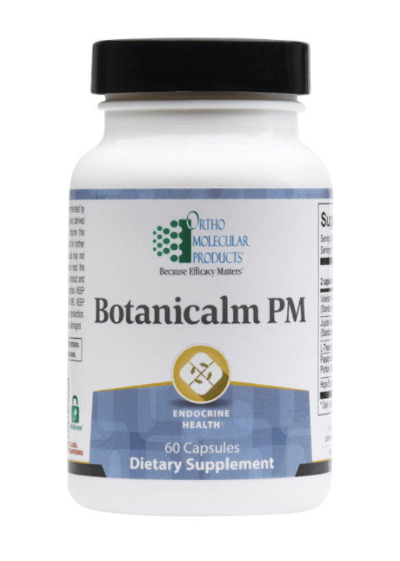 Botanical PM 30 Capsules - Natural Sleep Aid & Relaxation Supplement for Adults | Perfect for Nighttime Use & Stress Relief