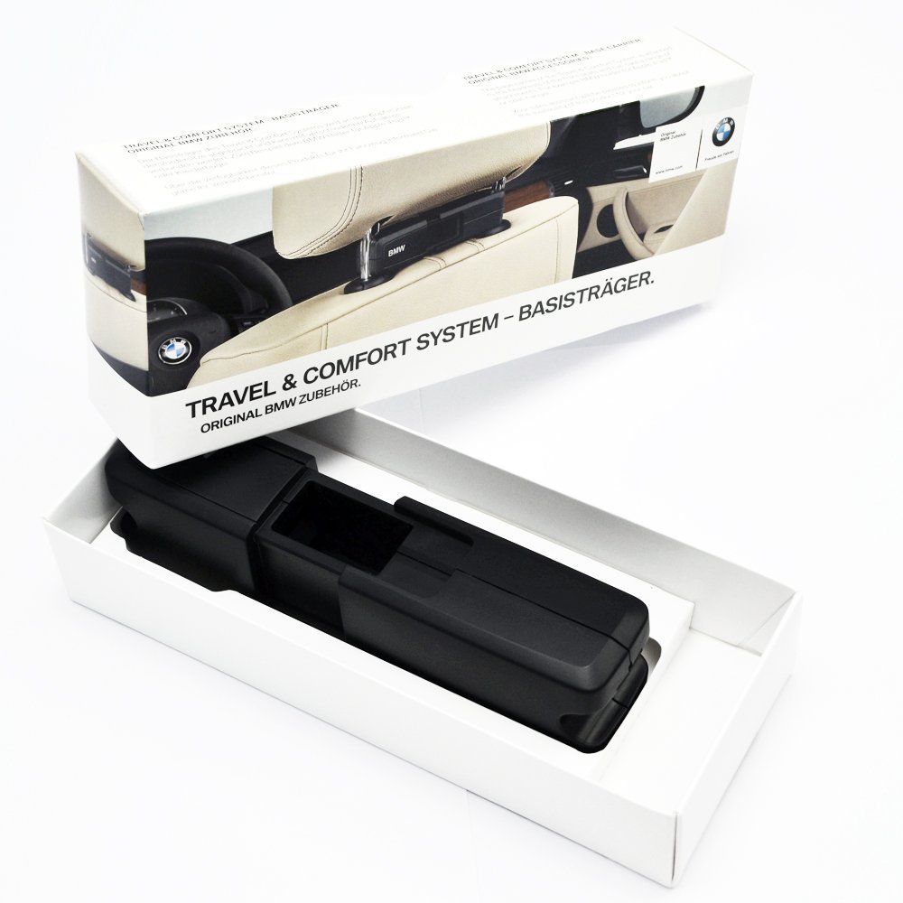 BMW Travel & Comfort System Base - Premium Car Travel Accessories for Comfort & Convenience - Perfect for Road Trips & Long Drives