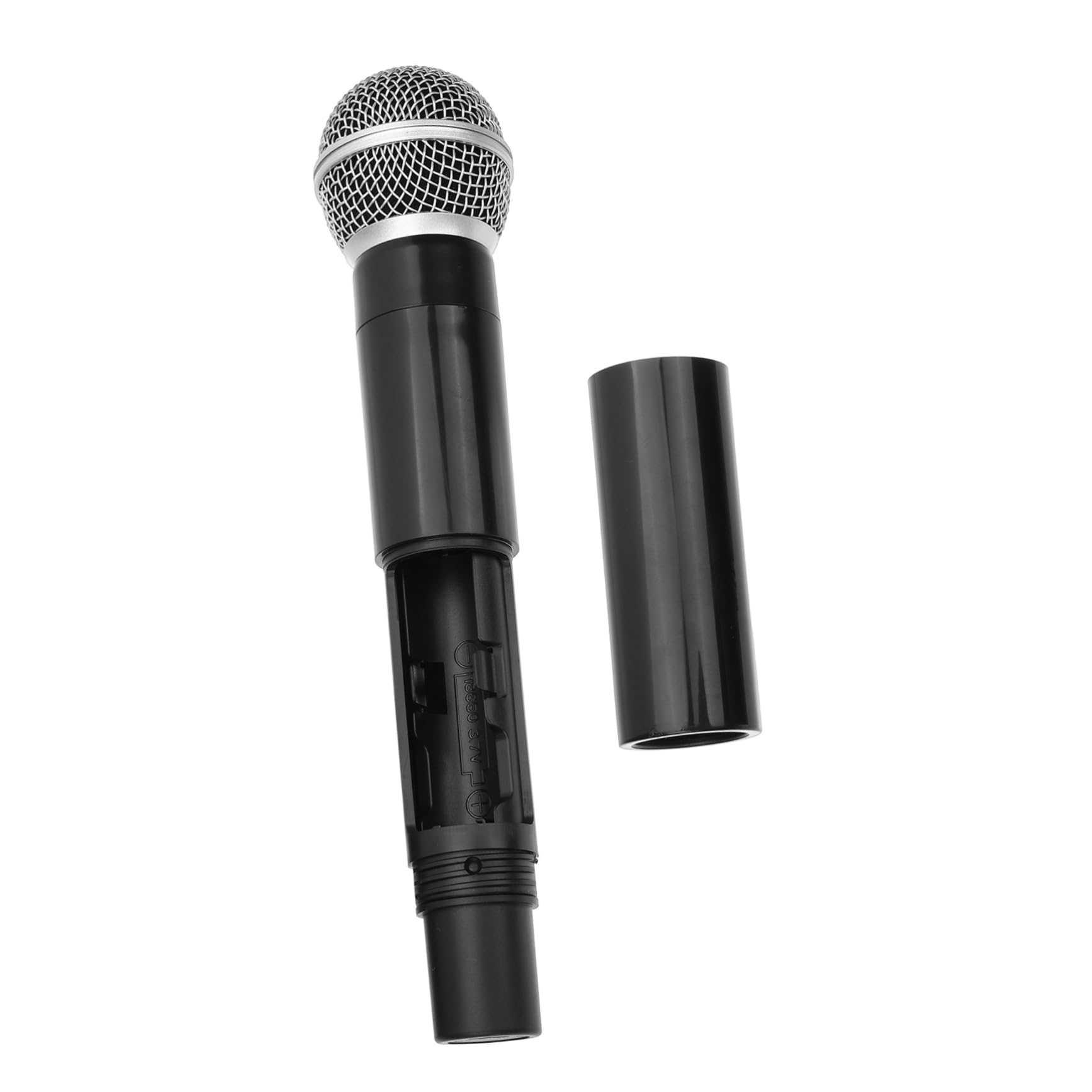 Hohopeti 5-Piece Simulation Microphone Toy Set with Echo Effect - Novelty Metal Black Musical Microphone for Kids & Parties | Perfect for Karaoke, Singing Games, and Birthday Favors