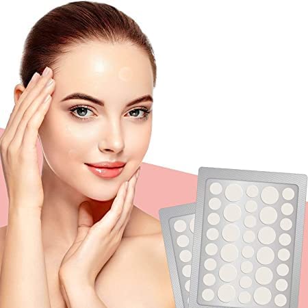 **MANDANKA Acne Patches for Face - 12mm & 8mm Hydrocolloid Pimple Patches, Fast-Acting Zit Stickers for Acne Treatment & Blemish Cover (60 Count) - Perfect for Overnight Spot Treatment & Daily Skincare**
