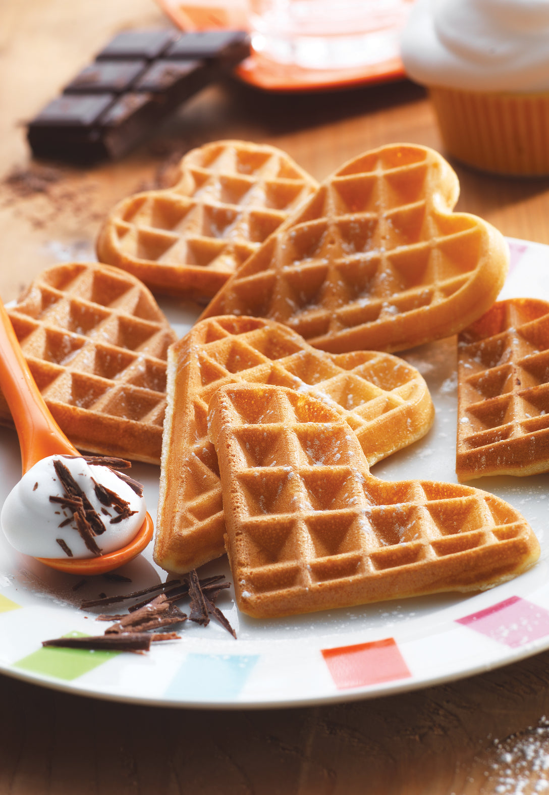 Tefal XA8006 Snack Collection Accessory Plates for Heart Waffles - Perfect for Breakfast, Desserts & Party Snacks