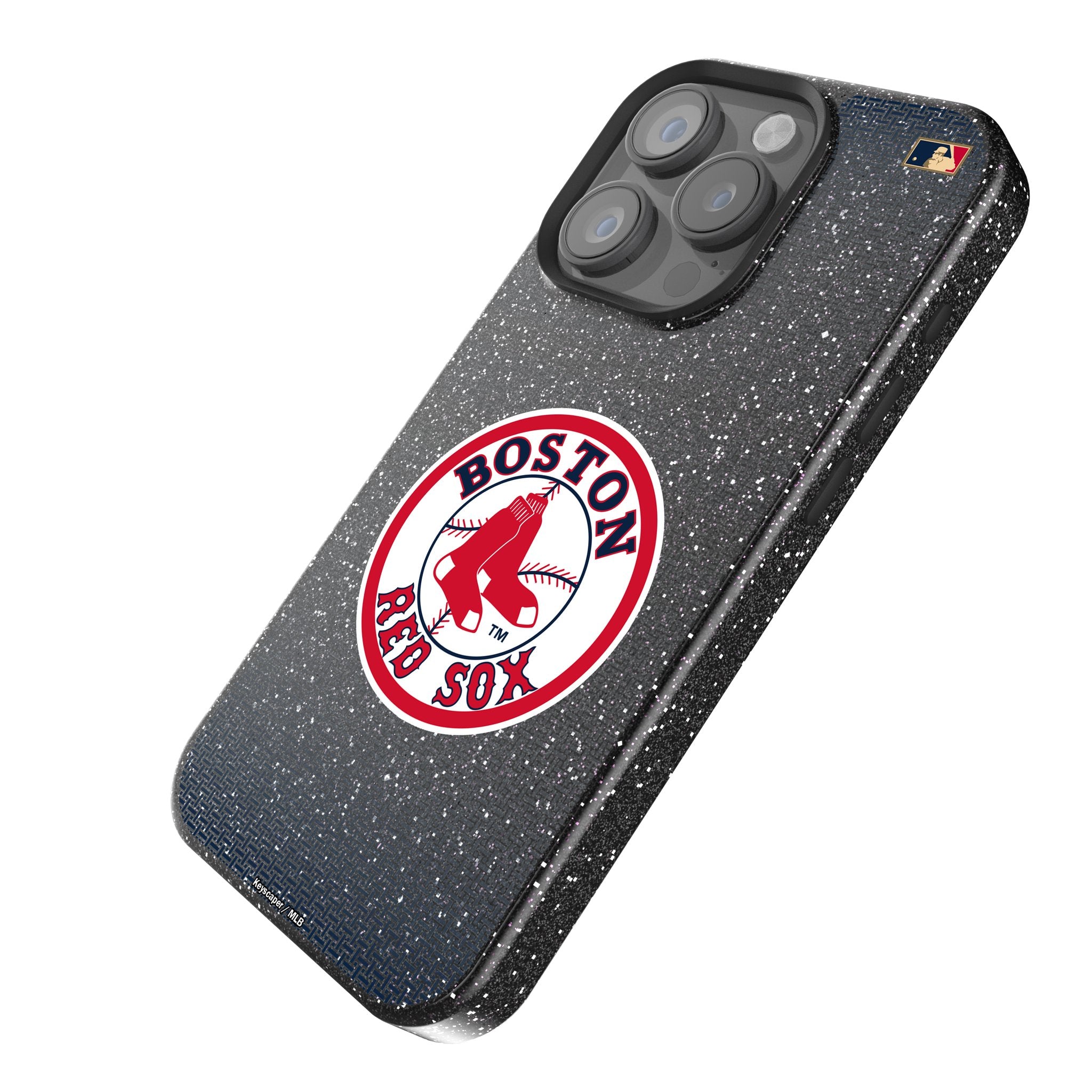 Boston Red Sox 1976-2008 Cooperstown Collection Linen Bling Phone Case for iPhone - Stylish Baseball Fan Accessory for Game Day & Everyday Use