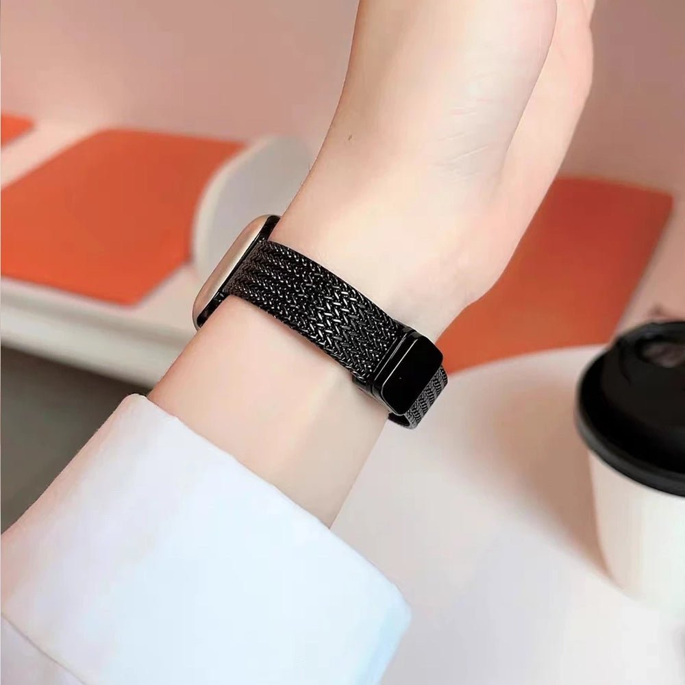 Slim Stainless Steel Apple Watch Band for Women - Elegant & Durable Replacement Strap - Perfect for Workouts, Office & Everyday Wear