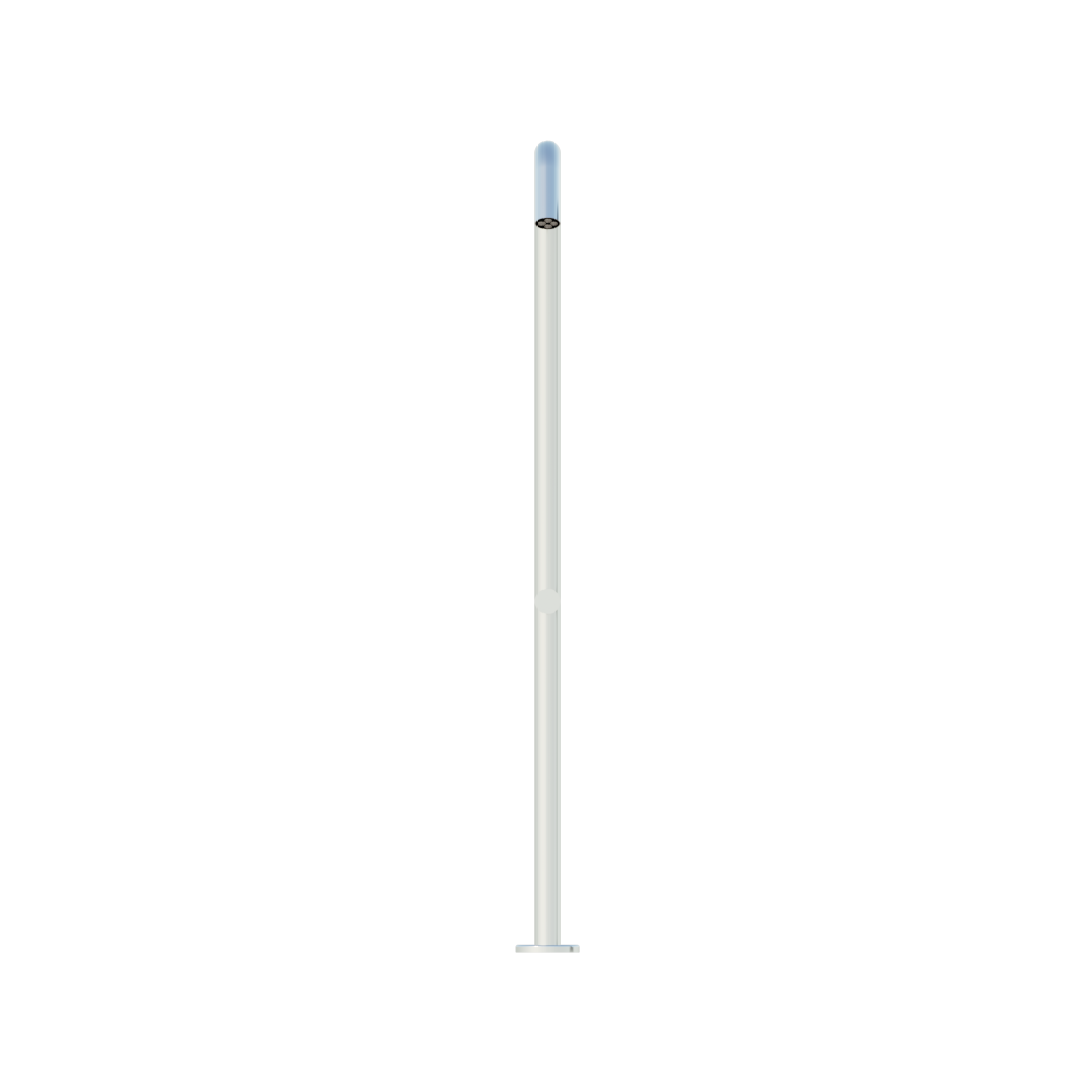 DAX Freestanding Outdoor Shower Pipe with Adjustable Height - Stainless Steel Garden Shower for Pool, Beach & Backyard (Model DAX 807282) | Perfect for Outdoor Bathing, Rinsing & Pet Washing