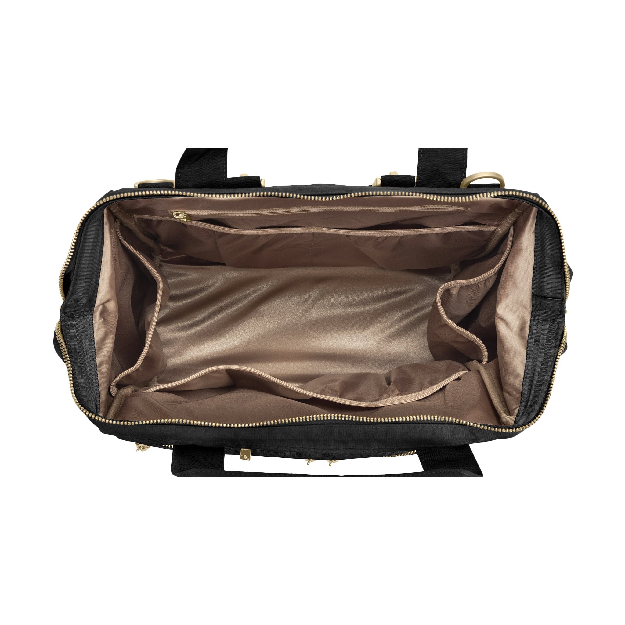 JuJuBe Black Chromatics Collection - Stylish & Functional Diaper Bag for Moms - Perfect for Travel, Work, and Everyday Use