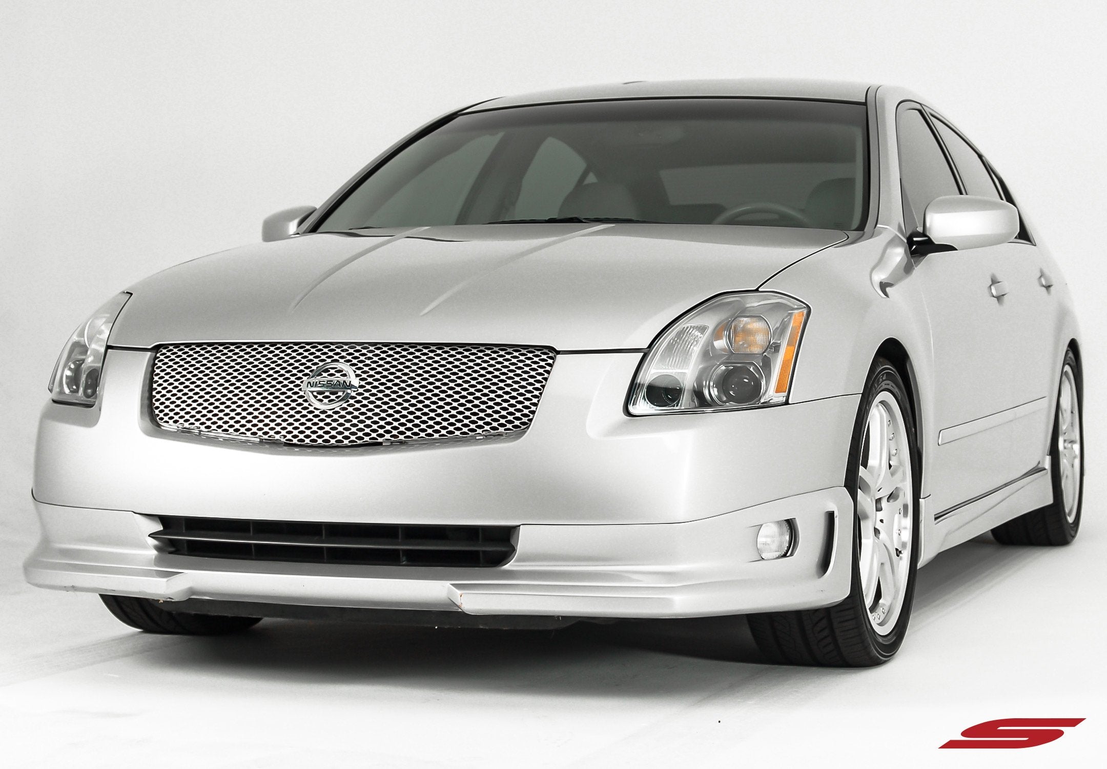 2004-2006 Nissan Maxima Front Lip Spoiler - OEM Style Polyurethane Bumper Lip - Aggressive Sporty Look - Perfect for Car Enthusiasts & Street Racing