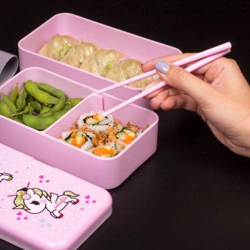 Tokidoki Bento Box - Cute Japanese Lunch Box for Kids & Adults | Microwave & Dishwasher Safe | Perfect for School, Office & Picnics